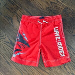 Gap kids retro board Shorts with white writing boys kids size 10-12